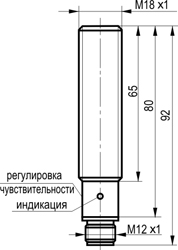 Габариты OV AC43A5-43P-R400-LZS4